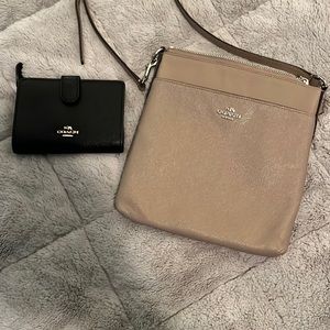 black Coach wallet. Used, but in excellent condition!